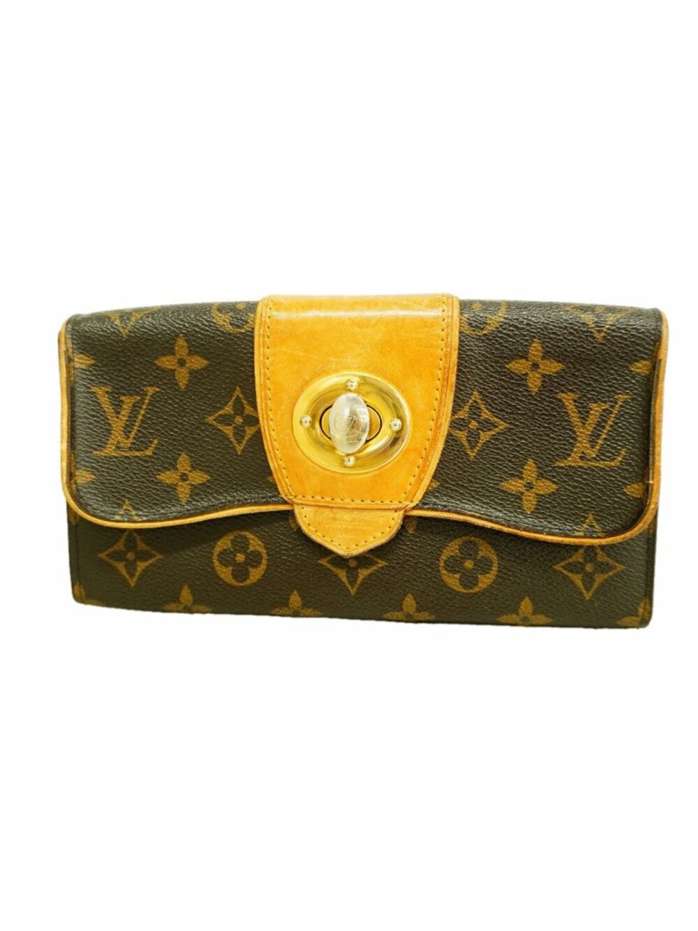 Louis Vuitton Wallet Monogram Portefeuille Boetie Brown